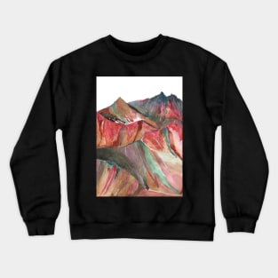 Rainbow Mountain Crewneck Sweatshirt